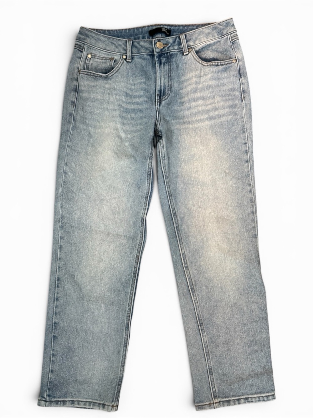 1822 ankle straight jeans size 10